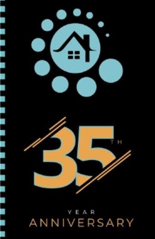 YES Housing 35 Year Anniversary Badge